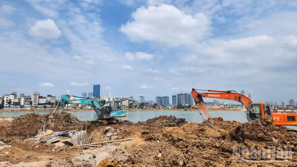 Hồ điều hòa Phú Đô là 1 trong các dự án trọng điểm có tổng mức đầu tư hơn 1.166 tỷ đồng dự tính về đích đầu tháng 7/2026.
