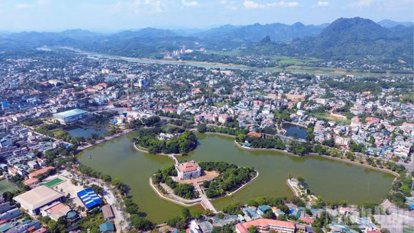 Một góc phường Minh Xuân, tỉnh Tuyên Quang.