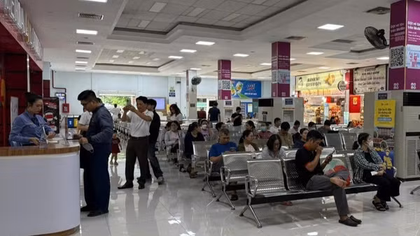 Hình ảnh tại Ga Hà Nội. (Ảnh: VNR)