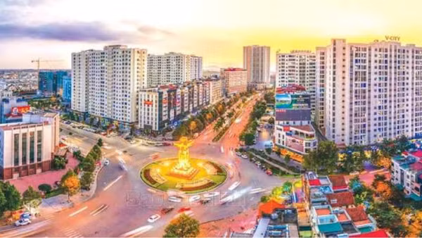 Một góc thành phố Bắc Ninh. (Ảnh: Cổng thông tin điện tử tỉnh Bắc Ninh)
