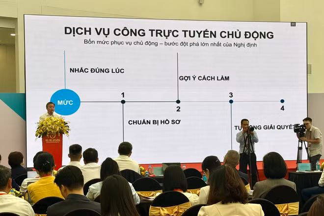 Một trong nhiều điểm mới của Nghị định số 224/2026/NĐ-CP có hiệu lực từ ngày 1/7/2026, quy định chi tiết một số điều và biện pháp thi hành Luật Chuyển đổi số. (Ảnh: TRÀ MY)