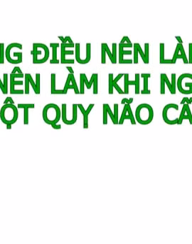 [VIdeo] Nhận biết và cấp cứu người đột quỵ theo nguyên tắc F.A.S.T