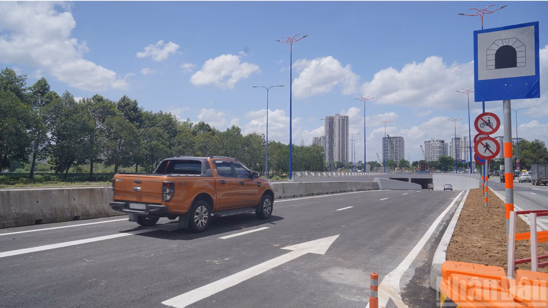 Hầm chui HC1-01 chính thức được đưa vào khai thác ngày 30/6.