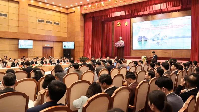 Quang cảnh hội thảo.