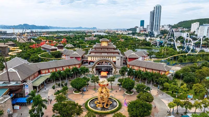 Công viên Sun World Ha Long. (Ảnh: Quang Thọ)