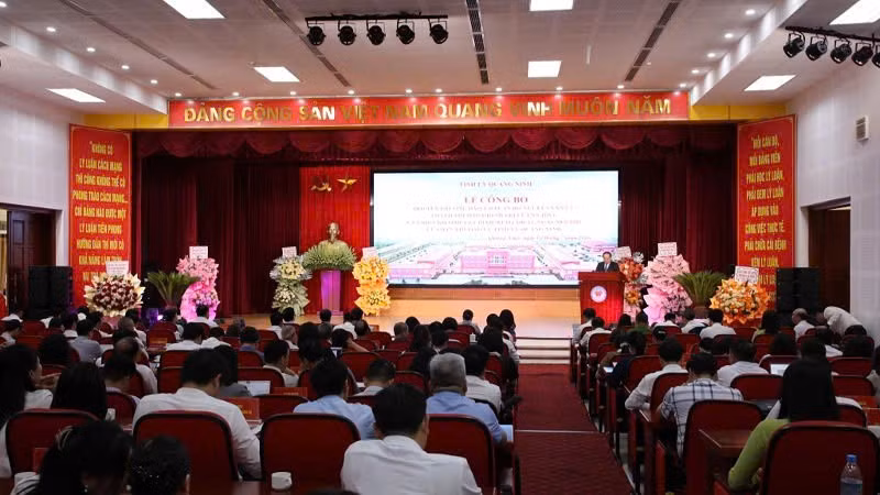 Quang cảnh buổi lễ.
