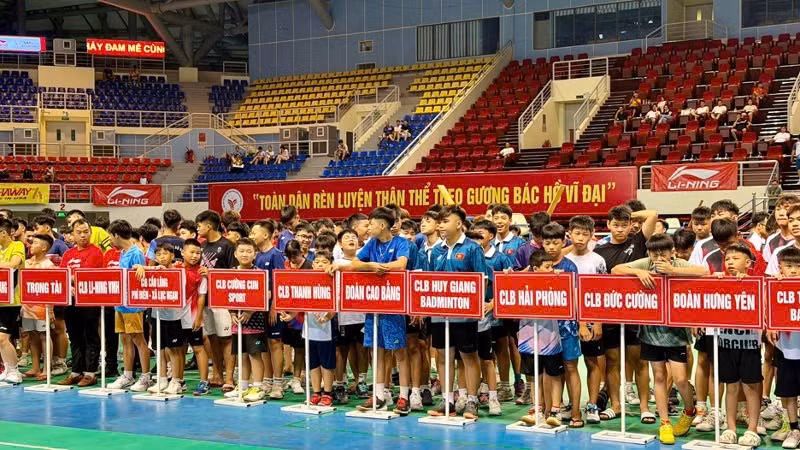 Các Câu lạc bộ tham gia Giải vô địch Cầu lông các Câu lạc bộ Quảng Ninh mở rộng - VMH tranh Cúp Li-Ning năm 2026.
