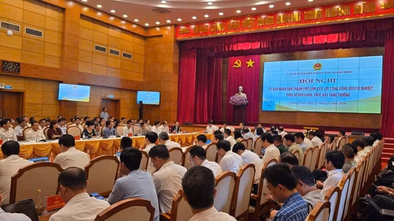 Quang cảnh Hội nghị. (Ảnh: QUANG THỌ)