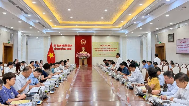 Quang cảnh buổi làm việc.