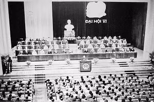Đại hội đại biểu toàn quốc lần thứ VI của Đảng (năm 1986).