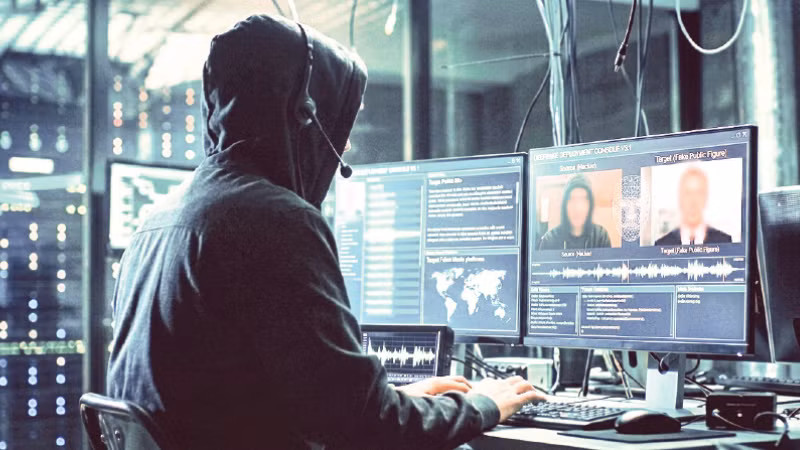 Tội phạm mạng sử dụng công nghệ Deepfake để lừa đảo.
