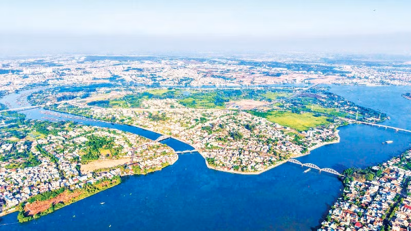 Cù lao Phố đang được đầu tư để phát triển xứng tầm ở trung tâm thành phố Đồng Nai.