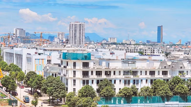 Một khu đô thị mới của tỉnh Thanh Hóa. (Ảnh: MAI LUẬN)