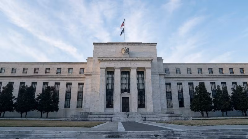 Trụ sở Cục Dự trữ Liên bang Mỹ ở Washington DC. (Ảnh: THX/TTXVN)