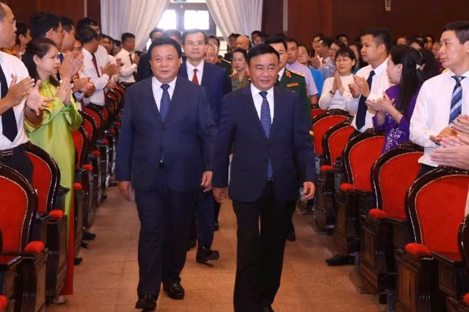 Lãnh đạo Đảng, Nhà nước dự Lễ khai giảng năm học 2025-2026 tại Học viện Chính trị quốc gia Hồ Chí Minh.