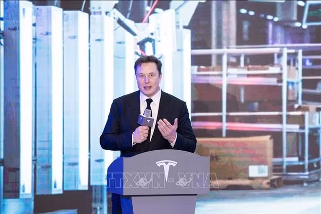 Tỷ phú công nghệ, Giám đốc điều hành Tesla và SpaceX, ông Elon Musk. (Ảnh tư liệu: THX/TTXVN)
