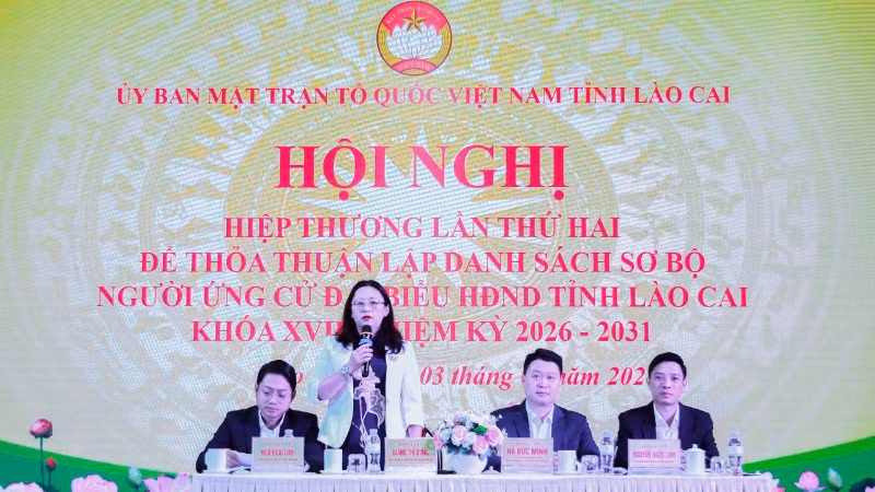 Quang cảnh hội nghị.