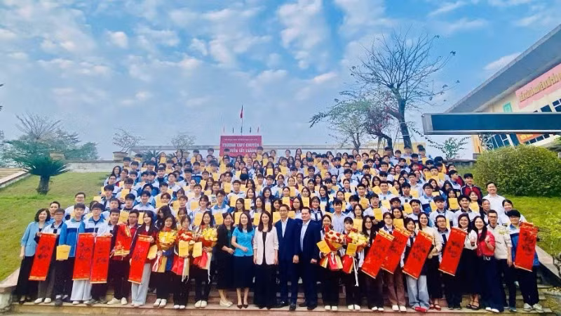 Đoàn học sinh Lào Cai dự Kỳ thi chọn học sinh giỏi quốc gia cấp trung học phổ thông năm học 2025-2026.