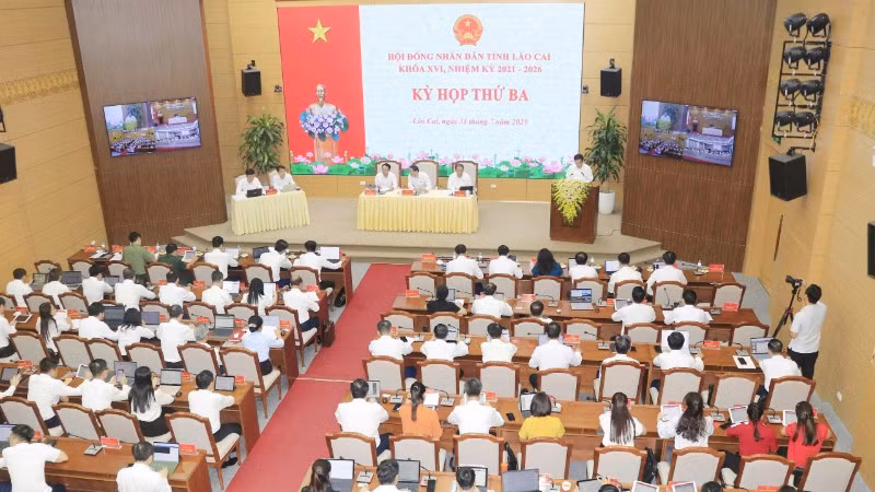 Kỳ họp thứ 3 Hội đồng nhân dân tỉnh Lào Cai khóa XVI thông qua nhiều Nghị quyết quan trọng.
