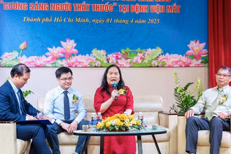 Buổi giao lưu gương sáng Thầy thuốc của Bệnh viện Mắt nhân kỷ niệm ngày Thầy thuốc Việt Nam 27/2.