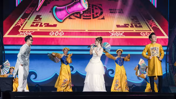 Các tiết mục biểu diễn tại Festival Thăng Long-Hà Nội năm 2026 cho thấy sức hấp dẫn của việc phát huy chất liệu di sản thông qua sáng tạo và trải nghiệm văn hóa. (Ảnh: Ban Tổ chức)