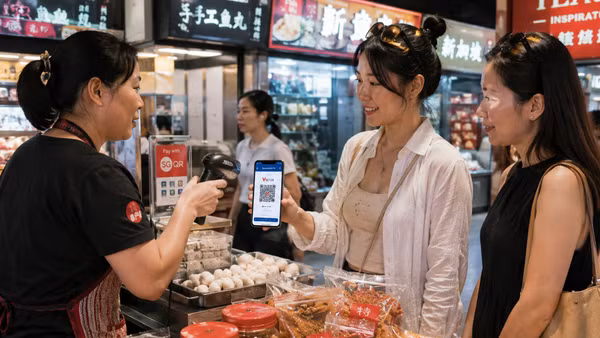 Thanh toán số ngày càng được khách quốc tế ưa chuộng trong hành trình du lịch. (Ảnh: TTXVN)
