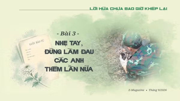 Nhẹ tay, đừng làm đau các anh thêm lần nữa