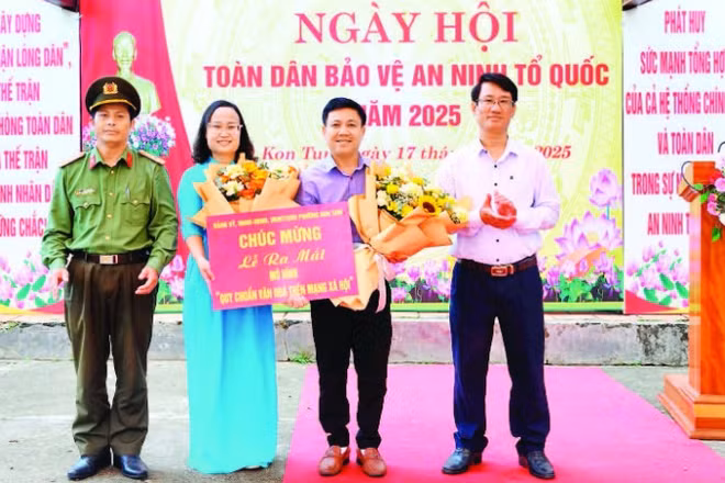 Lễ ra mắt mô hình "Quy chuẩn văn hóa trên mạng xã hội".