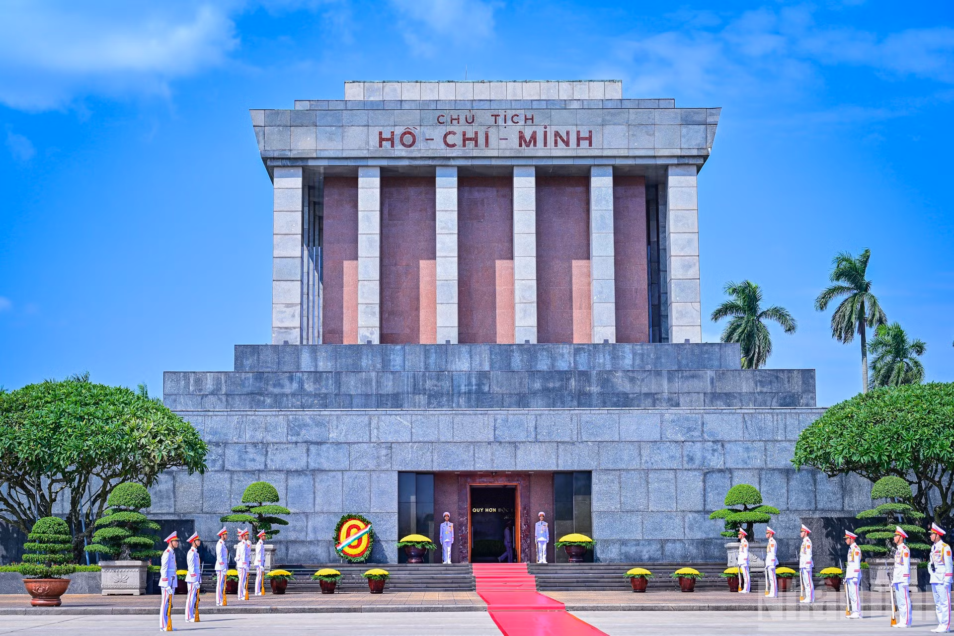 Quang cảnh buổi lễ.