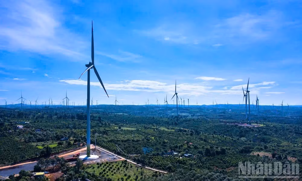 Việc chấp thuận đầu tư Nhà máy điện gió Đình Lập 5 mở ra cơ hội để Trungnam Group tiếp tục nghiên cứu, phát triển các dự án năng lượng tại miền bắc. (Ảnh: ĐN)