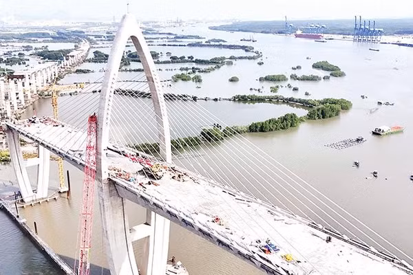 Cầu Phước An nối giữa thành phố Đồng Nai với Thành phố Hồ Chí Minh sẽ hoàn thành trong năm 2027.