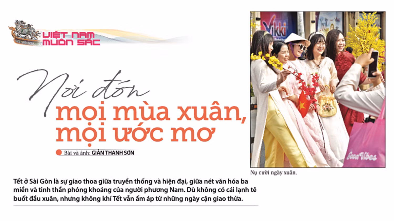 Nơi đón mọi mùa xuân, mọi ước mơ