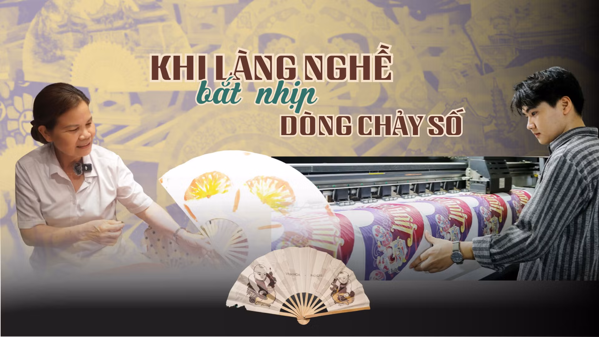 Khi làng nghề bắt nhịp dòng chảy số