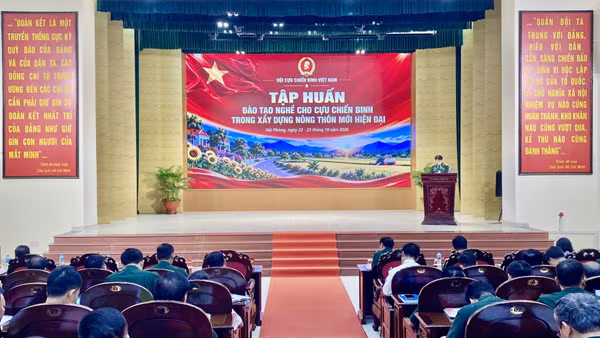 Quang cảnh tập huấn. (Ảnh: Ban tổ chức)