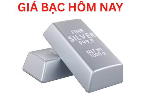Ngày 1/10, giá bạc thế giới và trong nước diễn biến trái chiều