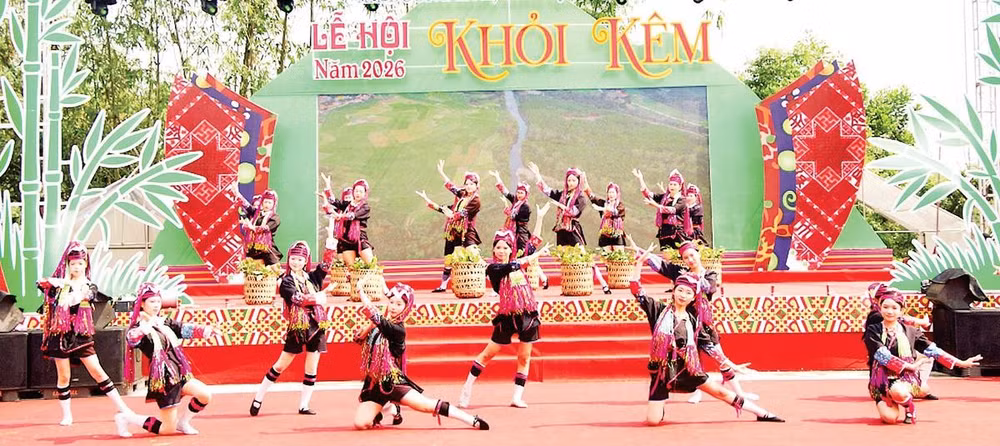 Lễ hội Khỏi Kêm mang đậm bản sắc văn hóa độc đáo của người Dao xã Đường Hoa, tỉnh Quảng Ninh. 