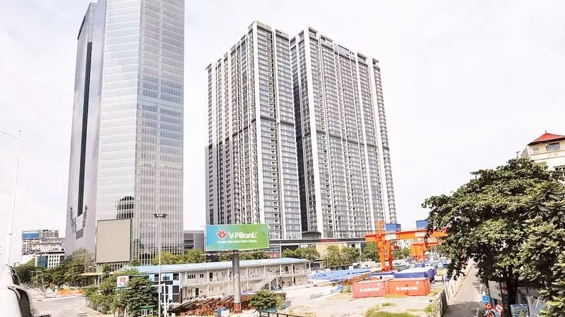Chung cư Vinhomes Metropolis, phố Liễu Giai, Hà Nội.