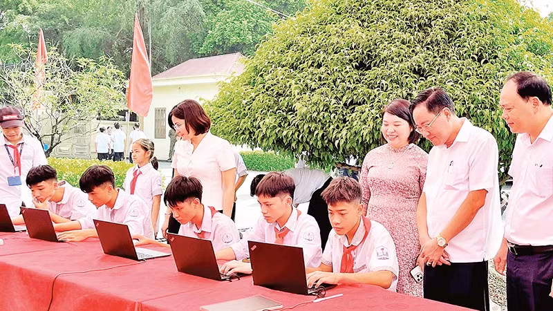 Xã Gia Trấn, tỉnh Ninh Bình chú trọng chăm sóc sức khỏe tinh thần học đường. 