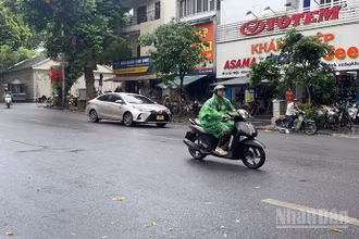 Dự báo chiều tối khu vực Bắc Bộ có mưa rào và dông rải rác. (Ảnh minh họa: Đ.T)