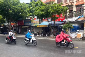 Dự báo khu vực Hà Nội chiều tối và đêm có mưa rào và dông vài nơi. (Ảnh minh họa: Đ.T)