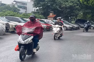 Dự báo Bắc Bộ có mưa rào và dông. (Ảnh minh họa: Đ.T)