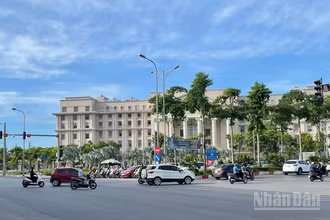 Dự báo khu vực Bắc Bộ có nắng nóng với nhiệt độ cao nhất phổ biến 35-37 độ C. (Ảnh minh họa: Đ.T)