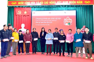 Một trong những hoạt động an sinh xã hội thuộc Chương trình vừa được tổ chức tại Tuyên Quang.