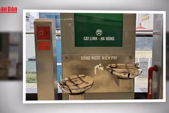 [Video] Hà Nội Metro nêu tiến độ "vá" mái nhà ga Cát Linh - Hà Đông