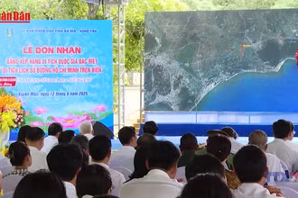 [Video] Di tích đường Hồ Chí Minh trên biển được xếp hạng di tích Quốc gia đặc biệt