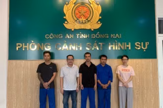 Các đối tượng bị khởi tố, bắt tạm giam.