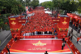 Hơn 1 triệu người cùng đi bộ vì một Việt Nam đoàn kết, hùng cường tiến vào kỷ nguyên mới