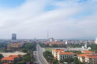 Một góc trung tâm phường Đồng Hới, tỉnh Quảng Trị.