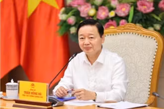 Phó Thủ tướng Trần Hồng Hà. (Ảnh: TTXVN)