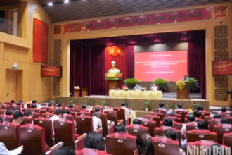 Tỉnh ủy Hà Giang gặp mặt Thường trực Đảng ủy 73 xã, phường sau sắp xếp đơn vị hành chính cấp xã.